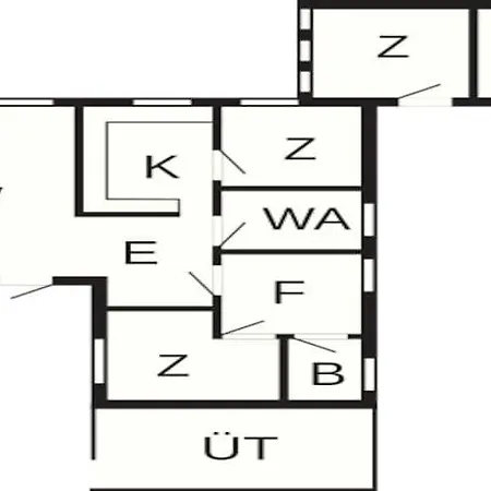 度假居 6 Person In Slagelse-by Traum 斯莱格思